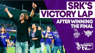 Shah Rukh Khans Victory Lap after KKR Wins the Final  KKRvSRH  KnightsTV  TATA IPL 2024 [upl. by Aaronson501]