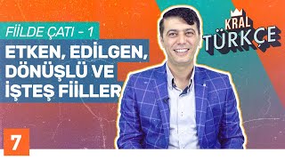 Fiilde Çatı – 1 Etken Edilgen İşteş ve Dönüşlü Fiil  Mustafa Kara ile 8 Sınıf Türkçe Dersleri 7 [upl. by Gnort433]