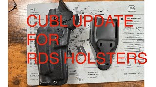 Update on the Safariland CUBL for RDS Holsters [upl. by Merwin833]