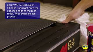 How To Lubricate A Treadmill  WD40 Specialist® Silicone [upl. by Anifur]