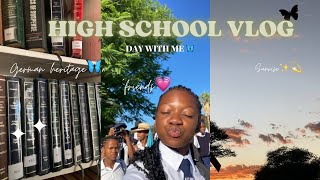 High School Vlog 🪐💗 Namibian Youtuber 🇳🇦 [upl. by Pietje]