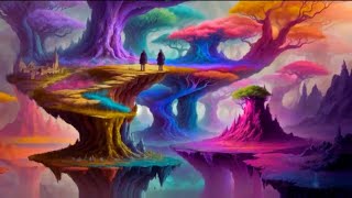 Psychedelic Progressive Psytrance 2024 AI Graphic Visuals [upl. by Amrak]