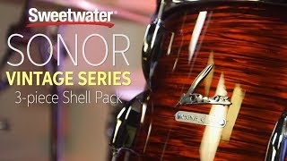 Sonor Vintage Series 3piece Shell Pack Review [upl. by Nitnelav498]