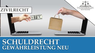 Neues Gewährleistungsrecht  Verbrauchergewährleistungsgesetz VGG BÜRGERLICHES RECHT [upl. by Crutcher]