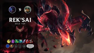 RekSai Top vs Olaf  EUW Grandmaster Patch 146 [upl. by Ruyam]