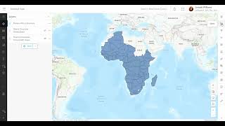 ACARA Unit 1 Ecological Hazards Creating choropleth maps using ArcGIS Online [upl. by Esmaria227]