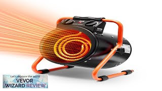 VEVOR Greenhouse Heater 1500W Fast Heating with Overheat Protection 2Speed Setting Small Review [upl. by Aleck]