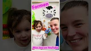 Formen  Wir finden einen Kreis  Lernen für Kleine mit Miss Josi MissJosi kids kindergarten [upl. by Capp]