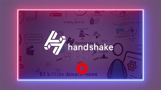 what is handshake crypto Hns token Explained with animation [upl. by Rebak441]