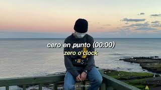 Zero o’clock 0000  BTS sub español amp lyrics hangul [upl. by Oicirbaf57]