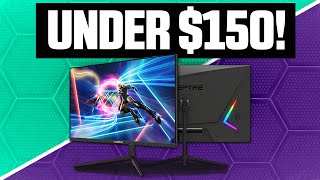 Good Cheap Gaming Monitor 🖥️ TOP 3 Monitors Under 150 in 2022 [upl. by Atrim]