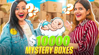 I ordered 100 MYSTERY BOXES for my PREGNANT SISTER 😍 [upl. by Remy]