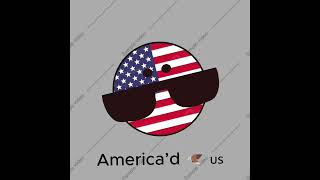 America meme funny countryballs memes [upl. by Esila]