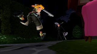 LP Kingdom Hearts 3582 Days Cutscenes Part 6 Whether its Roxas or the Replica They Win [upl. by Enilesoj]