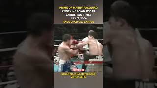 MANNY PACQUIAO VS OSCAR LARIOS  FULLFIGHT MOST HIGHLIGHTS SHORT VIDEO🥊 [upl. by Kurzawa91]