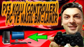 PS3 KOLU PCYE NASIL BAĞLANIR REHBERİ  HOW TO USE PS3 CONTROLLER ON PC [upl. by Oderf]