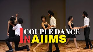 COUPLE DANCE In AIIMS RishikeshAIIMS FestDanceMBBSFreshers’ Partyaiims aiimsrishikesh doctor [upl. by Norahs]