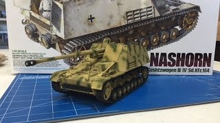 Building the Tamiya 135 German Nashorn [upl. by Nimzzaj163]