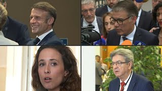 Esquerda francesa critica Macron e exige o cargo de primeiroministro  AFP [upl. by Ram]