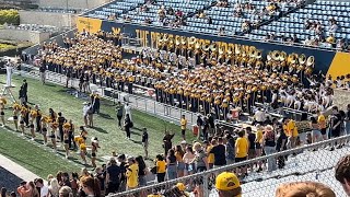 The Pride of West Virginia Marching Band Stand Tunes with breaks for a football game [upl. by Aspia]