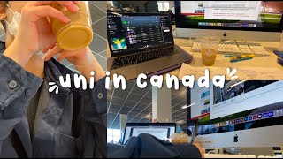 life in canada  library study vlog uni life law library [upl. by Arenahs]