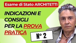 Prova pratica Esame di Stato Architetti 2024 seconda serie di consigli [upl. by Philippe]