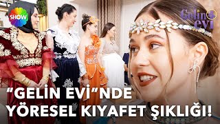 İrem Gelin tasarladığı yöresel kıyafetleri gelinlere dağıtıyor  Gelin Evi 1358 Bölüm gelinevi [upl. by Lamiv213]