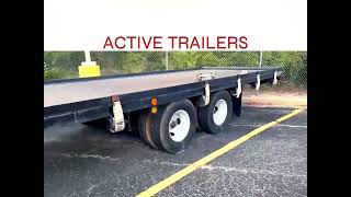 ACTIVE TRAILERS  1994 GampH FLATBED for sale rent lease renttoown [upl. by Mahla]