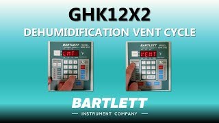 Bartlett GHK12X2  Dehumidification Vent Cycle [upl. by Conchita374]