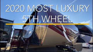 THE BEST LUXURY 5TH WHEEL COMPANY 2020 Vanleigh RV Beacon 42RDB Walk Thru [upl. by Moon463]