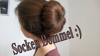 ☺ Riesen Hairbun  ganz einfach ohne Klammern ☺ [upl. by Euton]