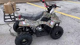 TaoTao Boulder B1 110CC ATV Detail Review [upl. by Bethina]