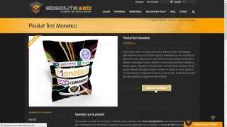 Démo Passerelle Monetico Paiement WooCommerce [upl. by Lehte281]