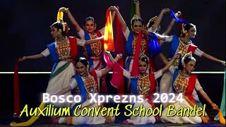 Bosco Xprezns 2024  At Don Bosco School Bandel  Dance By Auxilium Convent School Bandel [upl. by Magdalena213]