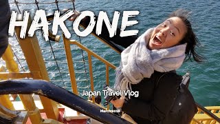 Getting to Hakone by Shinkansen  Japan Travel Vlog [upl. by Rue]