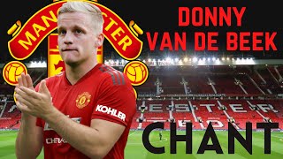 Van De Beek Man United Chant [upl. by Aerdno]