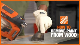 How to Remove Paint from Wood Without Chemicals or Sanding [upl. by Mutat]