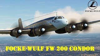 MSFS 1935 │ FockeWulf Fw 200 Condor ✈ EDDI Berlin Tempelhof │ Germany 1935 [upl. by Noma487]