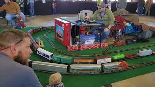 76 Springfield IL Train Show [upl. by Dnomayd514]