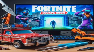 Fortnite  CAR ESCAPE ROOM🚗 [upl. by Eentruok528]