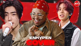 ENHYPEN  What Makes You Beautiful Cover Lyrics  Reaction [upl. by Anhaj]