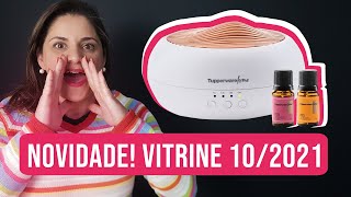 Difusor Elétrico Ultrassônico Tupperware Lançamento Vitrine 102021 [upl. by Neelrihs]