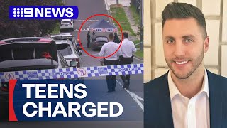 Teenage boys charged with murder of Melbourne doctor  9 News Australia [upl. by Nytsuj]