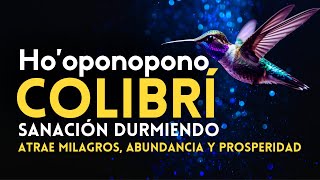 HOOPONOPONO para la ABUNDANCIA Y PROSPERIDAD  ATRAER Y MANIFESTAR MILAGROS  COLIBRÍ DORMIR SANANDO [upl. by Una495]