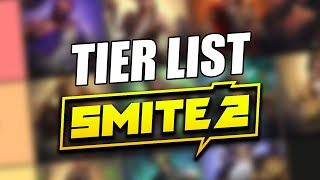 The OFFICAL SMITE 2 Tier List [upl. by Miko]