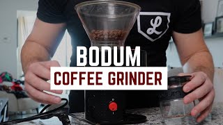 Review  Bodum Coffee Grinder Review [upl. by Mulderig72]