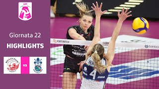 Perugia  Firenze  Highlights  22 Giornata Campionato 202223  Lega Volley Femminile [upl. by Yentrac]