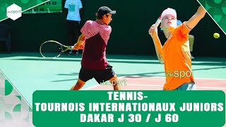 Tennis tournois internationaux juniors Dakar j30  j60 [upl. by Hahsi]