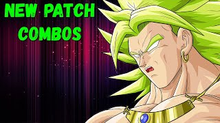 BrolyDBZ New Patch Combosv133  DBFZ [upl. by Ocinemod]