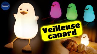 Veilleuse canard LED RVBB rechargeable Playtastic PEARLTVFR [upl. by Jacenta]